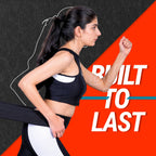 NOVARISIA 76" Extra-Long Fabric Resistance Band – Non-Slip Workout Band for Strength, Mobility & Stretching