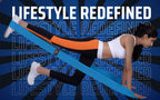 NOVARISIA 76" Extra-Long Fabric Resistance Band – Non-Slip Workout Band for Strength, Mobility & Stretching