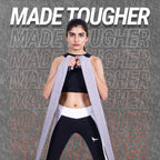 NOVARISIA 76" Extra-Long Fabric Resistance Band – Non-Slip Workout Band for Strength, Mobility & Stretching