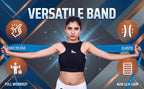 NOVARISIA 76" Extra-Long Fabric Resistance Band – Non-Slip Workout Band for Strength, Mobility & Stretching