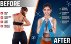 NOVARISIA 76" Extra-Long Fabric Resistance Band – Non-Slip Workout Band for Strength, Mobility & Stretching