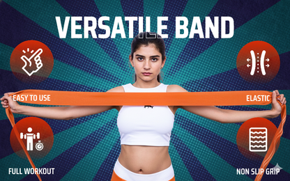 NOVARISIA Long Fabric Resistance Band – Heavy Duty Pull Up Assist Loop (70-140 lbs) – Non-Slip Cotton Workout Strap for Strength Training, Mobility & Home Gym